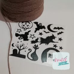 DIY sticker Halloween