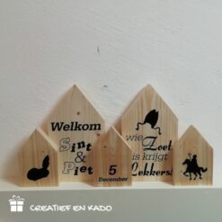 houten huisje Sinterklaas klein