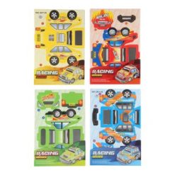 maak je eigen 3d race auto traktatie