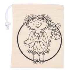 kleur je eigen knikkerzakje prinses