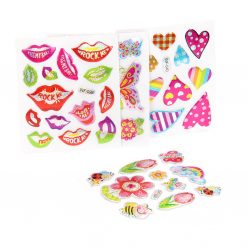 metallic stickers meisjes