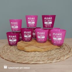 theelichtjes mama, theelichtje Moederdag, liefste mama, tofste mama