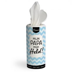 tissue dispenser papa, cadeau vaderdag, cadeau papa