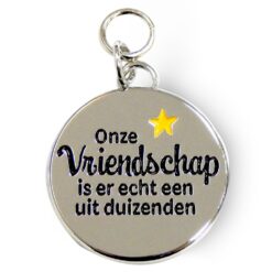 charm for you vriendschap, bedeltje vriendschap