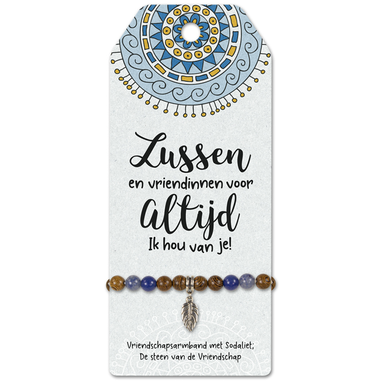 vriendschapsarmband zussen, kado zus