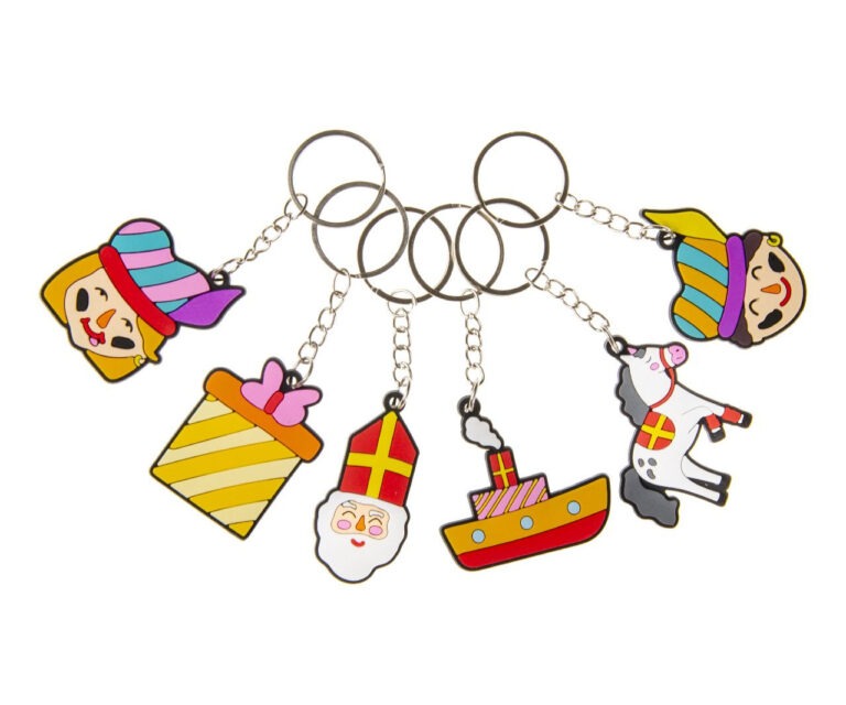 Sinterklaas sleutelhanger, traktatie sinterklaas, trakteren