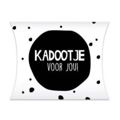 gondeldoosje kadootje voor jou, inpakken, kadodoosje