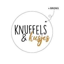 kadosticker knuffels en kusjes, sluitsticker knuffel, inpakken, Valentijnsdag, liefde