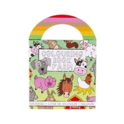 boerderij kleurboekje met stickers, kleurboek, boerderij dieren traktatie