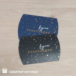 gondeldoosje fijne feestdagen, kadodoosje kerstmis, inpakken
