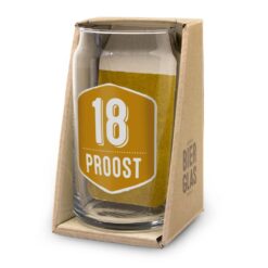 bierglas 18 proost, bierglas verjaardag, bierglas volwassen