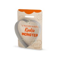 koekjesvorm koekie monster. 's werelds leukste koekie monster, koekjes bakken met kleinkinderen