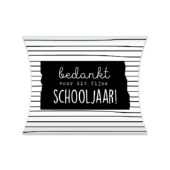 gondeldoosje bedankt schooljaar, kadodoosje bedankt voor dit fijne schooljaar, inpakken