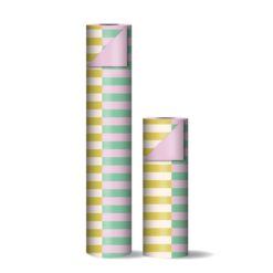 inpakpapier colorblocking retro, inpakpapier kleur blokken, kadopapier, inpakken